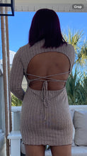 Load image into Gallery viewer, Open back dress