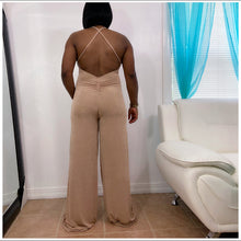 Load image into Gallery viewer, Taupe jumpsuit